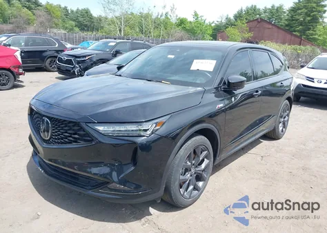 2023 Acura Mdx A-Spec z USA, uszkodzony, nr VIN 5J8YE1H09PL037685